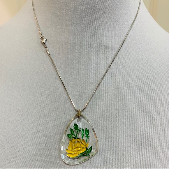 Antique Rose Necklace - Picture 4 of 7